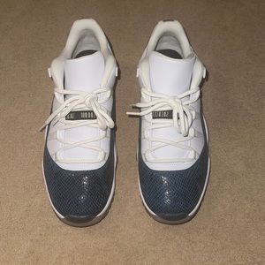 Used men’s size 12 Jordan 11 low retro snakeskin